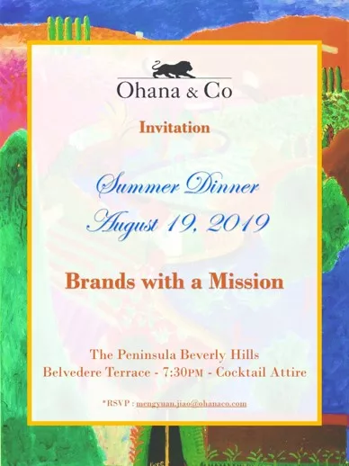 190819 - Ohana & Co host summer soiree in Los Angeles